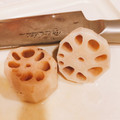 ゅりｯﾍo's cooksnap of when they made 硬い蓮根を簡単に薄切りする方法.