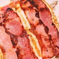 ちびっこGANG's cooksnap of when they made 朝ごはんに。ベーコン目玉焼き。.