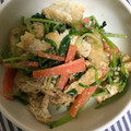 ☆みーい☆'s cooksnap of when they made 豆苗とお揚げさんの★マヨごま和え★.
