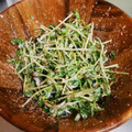 mii☆22's cooksnap of when they made 豆苗と海苔のめんたいマヨサラダ.