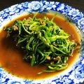 tidagon's cooksnap of when they made カルシウム。小松菜とひき肉いため.