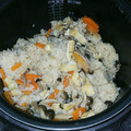 にょろにょ's cooksnap of when they made きのこの炊き込みご飯(祖母の味).