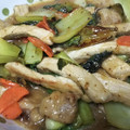 ☆kinoko☆'s cooksnap of when they made 青梗菜と豚肉の粒マスタード炒め.