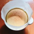 おっかー＊'s cooksnap of when they made ダイソーの12㎝型でスフレチーズケーキ.