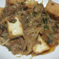クック5KPMQT☆'s cooksnap of when they made 厚揚げとピーマンの豚ひき肉炒め.