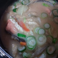 ふぁんたにゃん's cooksnap of when they made 簡単ぽっかぽか鮭酒粕汁.