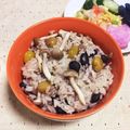 ゆにこーん☆'s cooksnap of when they made プチッと鍋★舞茸・椎茸・銀杏炊き込みご飯.