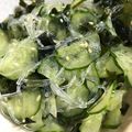 さとっちにゃん's cooksnap of when they made きゅうり・わかめ・春雨の酢の物.