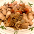 しょこしろ's cooksnap of when they made ヘルシー♡ささみときのこの生姜味噌炒め.