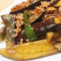 cocoりえ's cooksnap of when they made ナスとひき肉の甘味噌炒め.