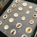 Nancy723's cooksnap of when they made 簡単！マシュマロクッキー♡バレンタイン.