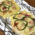 ちょ〜☆'s cooksnap of when they made 余ったシュウマイの皮でピザ♬.