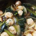 ellie21's cooksnap of when they made 簡単♪人参と玉ねぎ入り✾鶏団子のスープ✾.