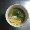 瑠依子's cooksnap of when they made レタスと卵の中華スープ♪.