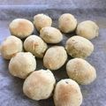 YosimiAndK's cooksnap of when they made もっちもち！白玉粉でポンデケージョ.