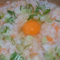 みゅーじっくっきんぐ's cooksnap of when they made すりおろした長芋＆人参が美味★もみじ雑炊.