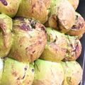 レオノン♥'s cooksnap of when they made 食べたい分だけ☆あんこ入り抹茶ちぎりパン.