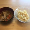 ♡りっくんママ♡'s cooksnap of when they made 野菜たっぷり～けんちん風つけうどん.