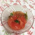 ぽぽきゅ's cooksnap of when they made トマトのなめ茸和え.