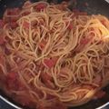 ごり23's cooksnap of when they made 鍋一つで　ツナとトマトのワンポットパスタ.