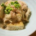 低カロ探検隊's cooksnap of when they made 厚揚げとシメジのとろ～り明太子煮♪.