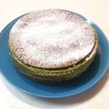 ＊HanaTaro＊'s cooksnap of when they made 簡単♡抹茶チーズケーキ♪.
