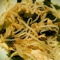 mmiom's cooksnap of when they made もやしと鶏むね肉のからしあえ.