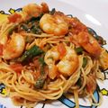 クック44CKXA☆'s cooksnap of when they made 本格！海老のトマトクリームパスタ.