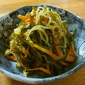 低カロ探検隊's cooksnap of when they made 常備菜 簡単♪にんじんと切り昆布の煮物♪.