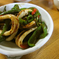 低カロ探検隊's cooksnap of when they made *簡単本格☆イカとピーマンのオイスタ炒め.
