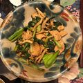 キャビィーママ's cooksnap of when they made 小松菜と豚バラ肉のオイスターソース炒め.