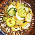 Jntih's cooksnap of when they made 胡麻油香るキュウリ玉ねぎと竹輪の中華あえ.