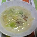 ばななのなな's cooksnap of when they made 白菜とベーコンのクリーム煮☆.