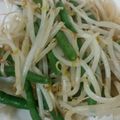 ami-rarara's cooksnap of when they made 手間入らず☆レンチンもやしの付け合わせ.
