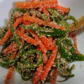 にゃる餅★'s cooksnap of when they made 簡単！ピーマンとにんじんのたらこ炒め.