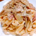 ピカ☆ポチャ's cooksnap of when they made 牛乳で簡単★固まらない★カルボナーラ.