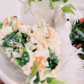 みっくママ's cooksnap of when they made ほうれん草とゆで卵のサラダ♬.