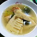 ゆうひろんマム's cooksnap of when they made 筍と塩豚の春のスープ.