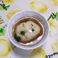 クック23FH5H☆'s cooksnap of when they made 豆腐と鶏ひき肉の茶巾あんかけ.
