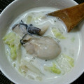 naga_sato's cooksnap of when they made 白菜と牡蠣とエリンギのとろ～りクリーム煮.