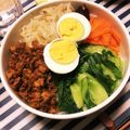 ゆうかʕ•ᴥ•ʔ's cooksnap of when they made ◎簡単！栄養満点ビビンバ丼◎.
