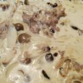 ☆lino☆lino's cooksnap of when they made 舞茸しめじ入りきのこのビーフストロガノフ.