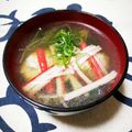 ﾁｲﾁｬﾝﾏﾏ's cooksnap of when they made 鶏だんごのカニあんかけ.