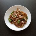 WOODs´'s cooksnap of when they made 豚こま肉とピーマンの味ぽん炒め♪.