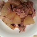 カーンちえぞう's cooksnap of when they made めんつゆで簡単♪大根と豚バラの煮物.