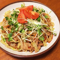 カクタスぽぷら's cooksnap of when they made レンジで簡単☆基本のペーパー焼そば.