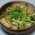ましけ3's cooksnap of when they made セリがたっぷり！鶏南蛮風そば（うどん）.