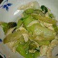 クックLJ2W4Q☆'s cooksnap of when they made ヘルシー♪鶏ささみとチンゲン菜のマヨ炒め.