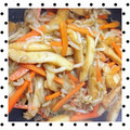 Emiii28's cooksnap of when they made さつま揚げともやしの炒めもの.