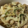 やぎおさん's cooksnap of when they made 豚こま肉 大葉 蓮根の粒マス&味噌炒め.
